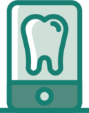 Mobile Tooth Icon